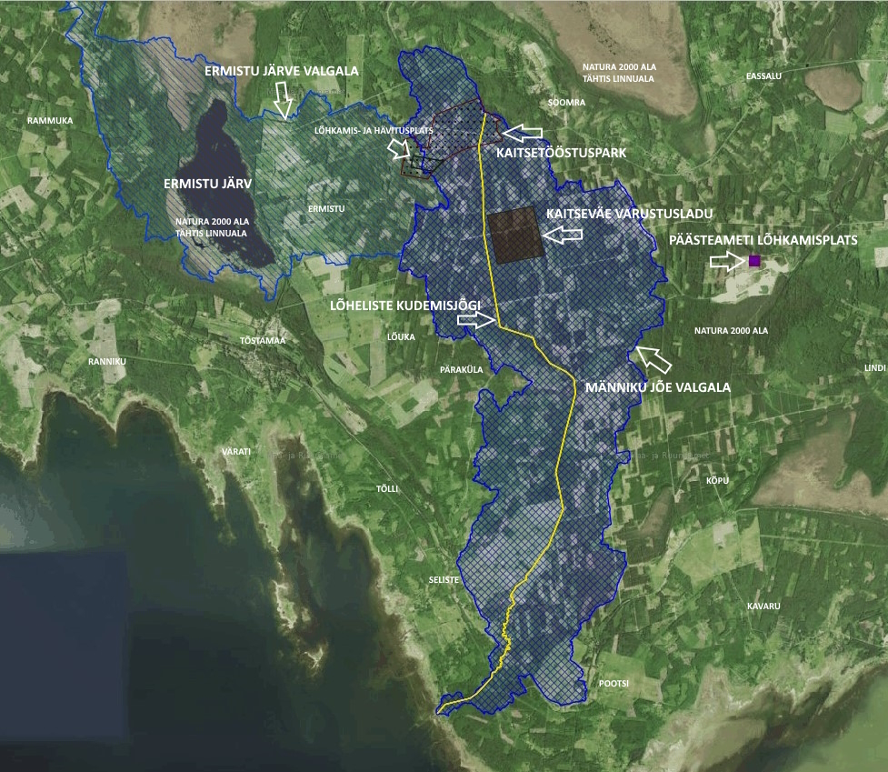Päraküla selts kaebas kohtusse kaitseväe varustuslao rajamise keskkonnaohu tõttu