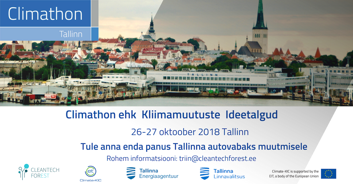 Cleantech ForEst ajurünnak - mida teha autostumise vastu Tallinnas?