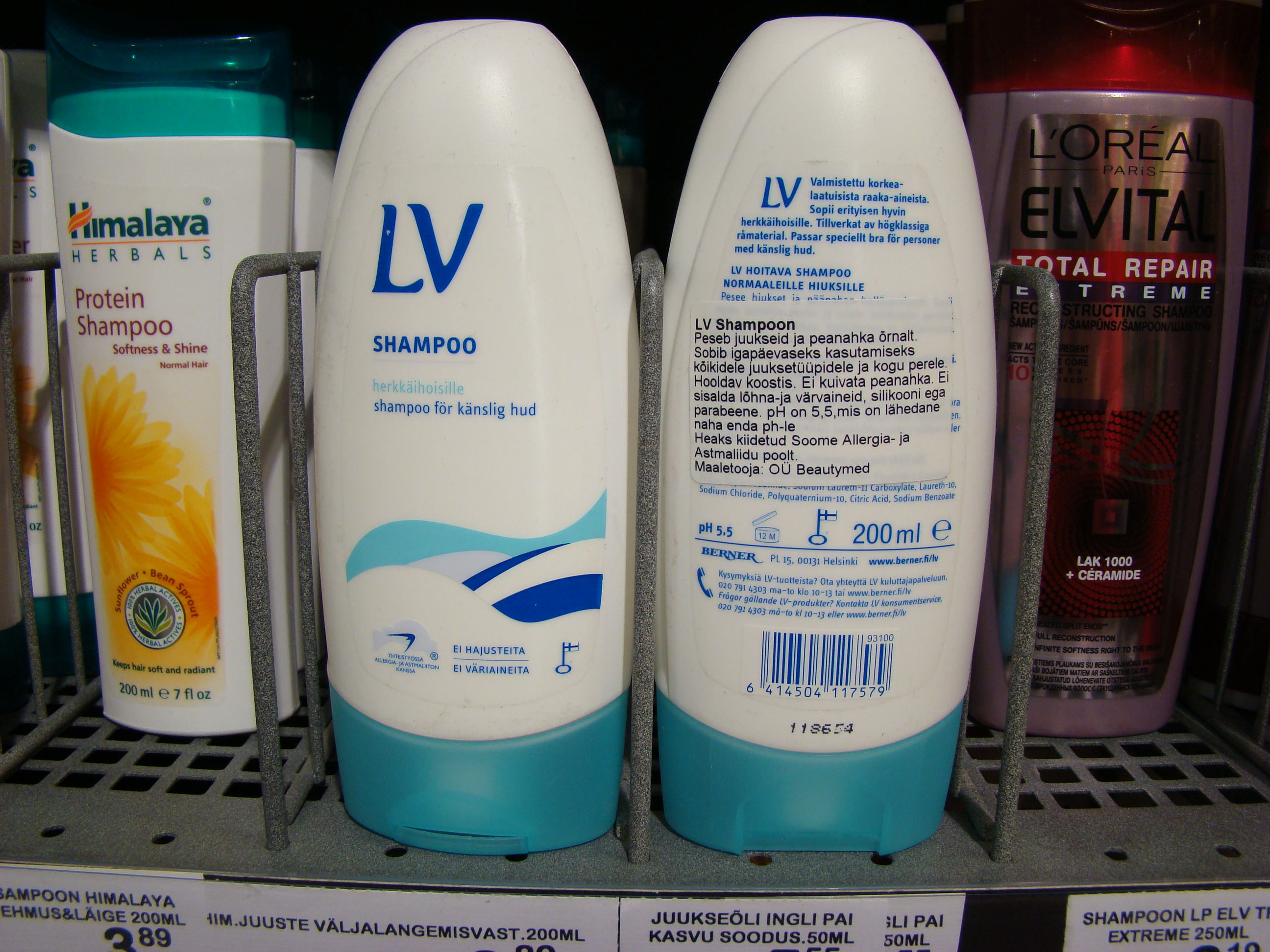 LV šampoon