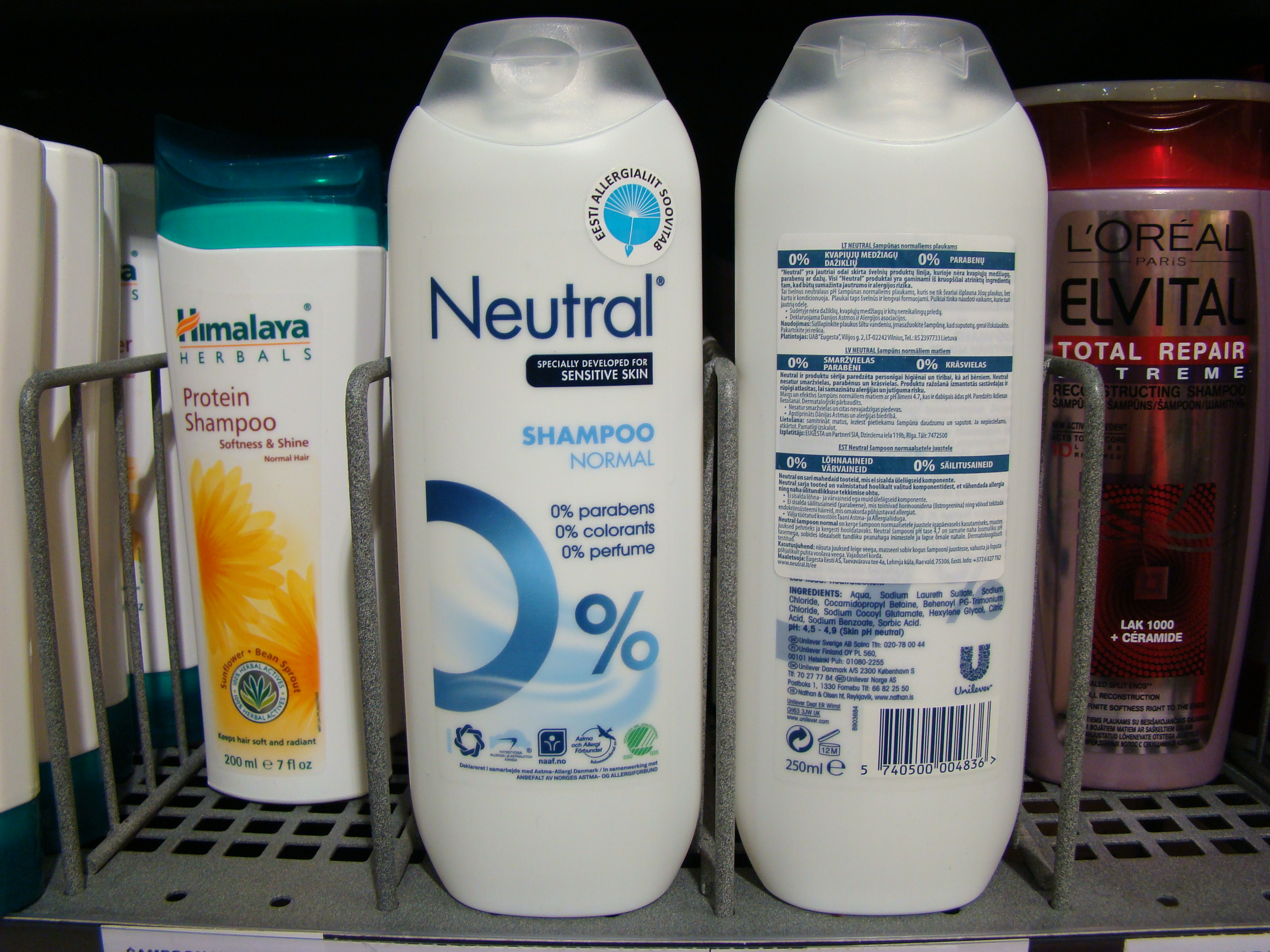 Neutral šampoonid