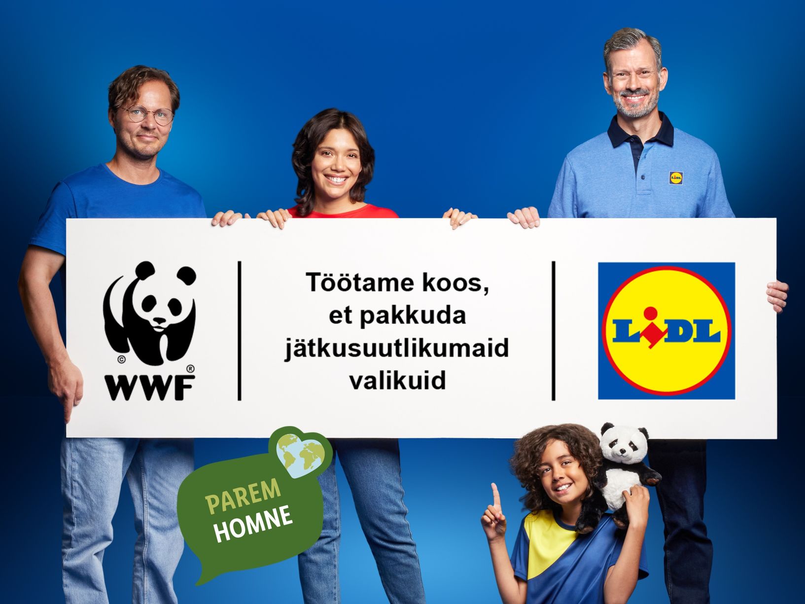 WWF aitab LIDLil edendada teadliku toitumise võimaldamist