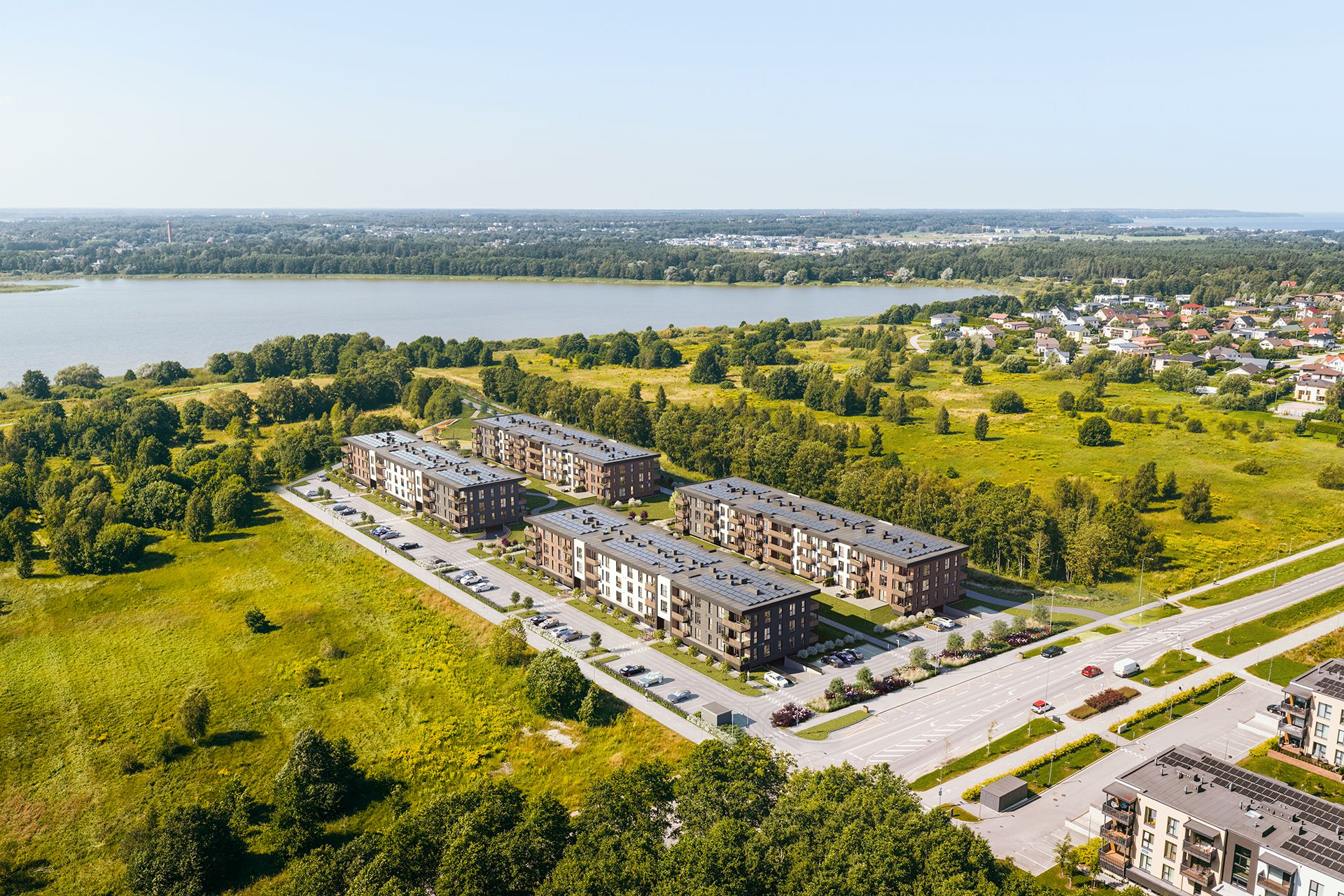 Järvemajade esimese etapis on valmimas kaks A-energiaklassi kortermaja