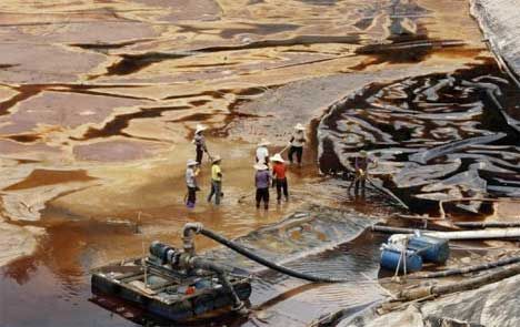 Hiina vasekaevanduse reostus